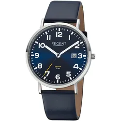 Regent F-1630 Herrenuhr Quarz Dunkelblau