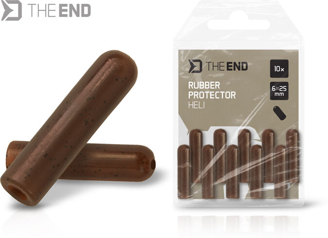 Stop appât caoutchouc Delphin TheEND Ronnie / 20 pcs 6x25mm