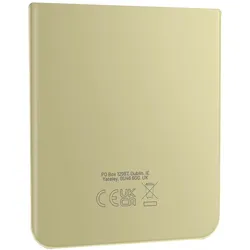 Samsung Battery Cover B/G für F721B Galaxy Z Flip4 - bespoke yellow (Abdeckung, Samsung Galaxy Z Flip4), Mobilgerät Ersatzteile, Gelb