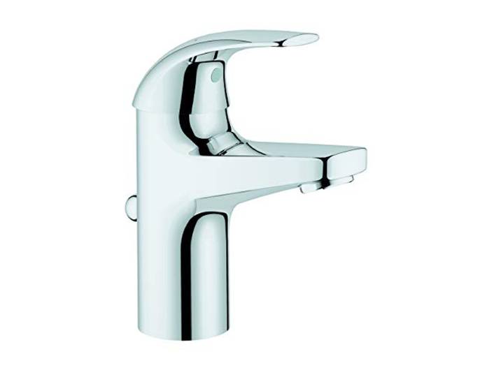 GROHE Armaturen, Chrom Wasserhahn Bad mit komfortabler Auslaufhöhe, leichtgängige Bedienung, einfache Schnellmontage (chrom, 23805000)