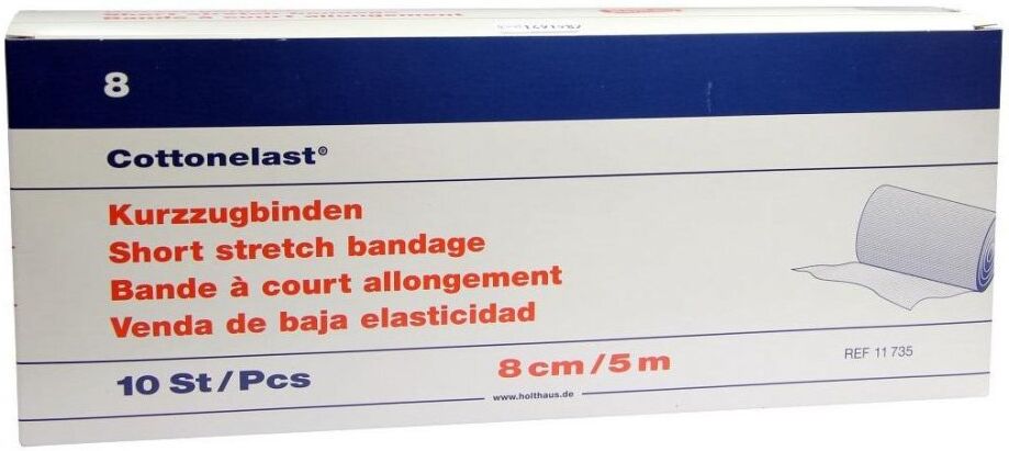 Kurzzugbinde Cottonelast 5mx8cm 10stk