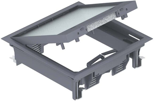 OBO Bettermann Insert d'appareil Vertr gr GES4-2U10T 7011 (7405145)