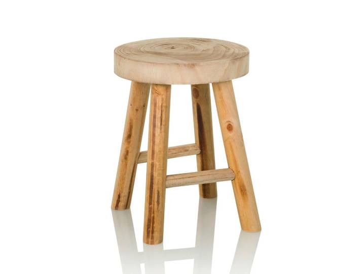 Hocker Rustiko W Braun B: 33 cm