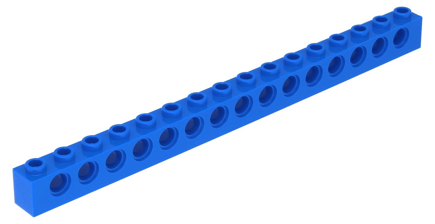 LEGO Technic steen 1 x 16 (3703) - Blauw