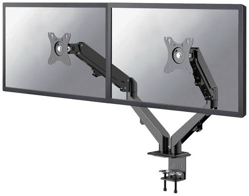 Neomounts DS70-700BL2 Monitor-Tischhalterung 2 Display(s) 43,2cm (17 ) - 68,6cm (27 ) Schwarz Höhenverstellbar, Rotierbar
