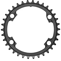 ABSOLUTE BLACK Kettenblatt Premium Round Road 2-fach LK 110 4 Loch asy