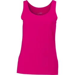James & Nicholson Damen Tanktop Tank Top JN970 magenta M