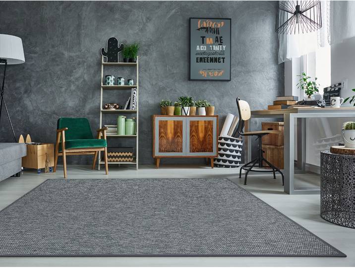 Dekowe Naturino Prestige rechteckig 10 mm Höhe Flachgewebe, meliert, Sisal Optik, In- und Outdoor geeignet