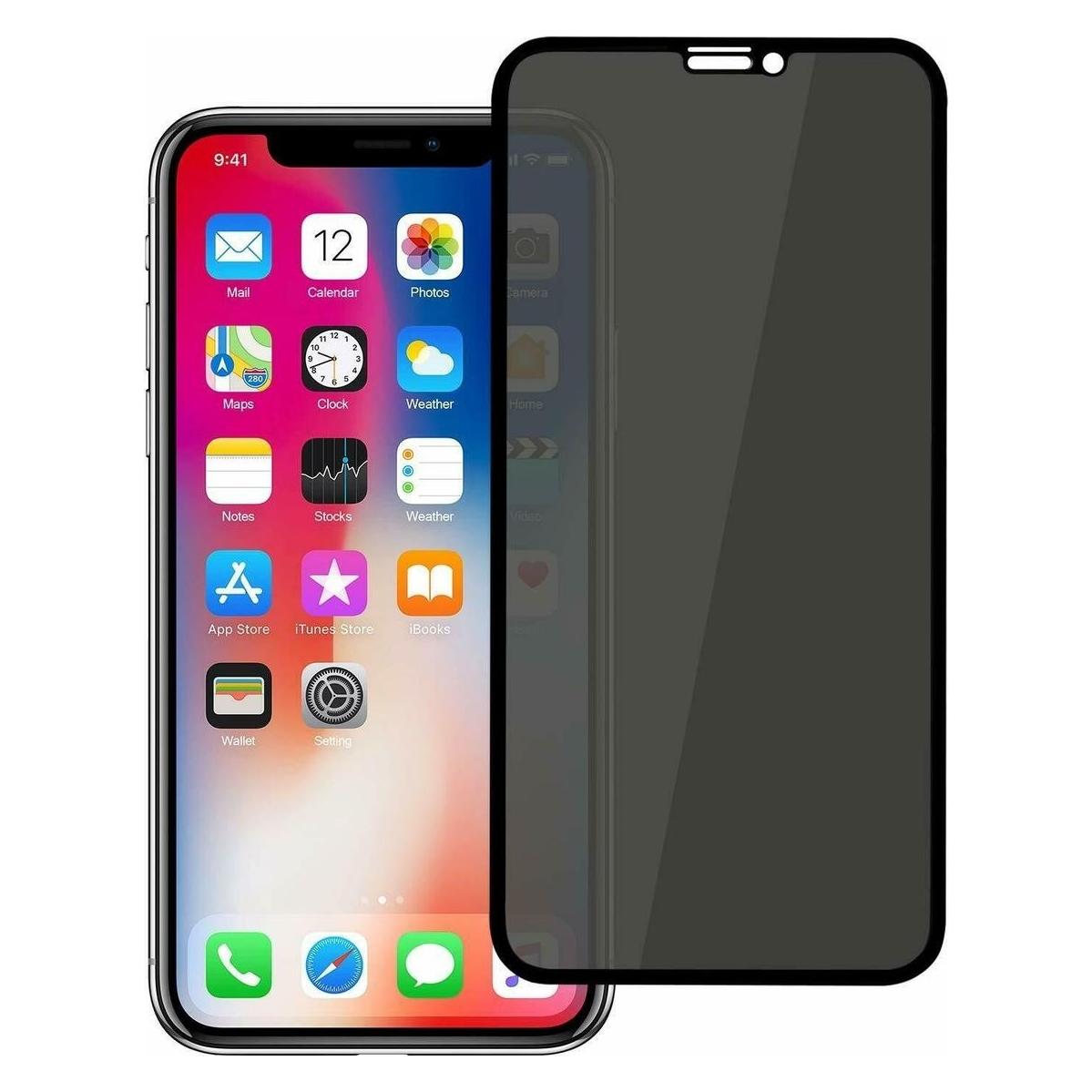 Reach Härtglas mit vollständiger Sichtschutzfunktion für das Apple iPhone 17 Air, schwarz (Apple iPhone 17) (61748129)