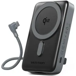 Vention Powerbank FKHH0 Grau 10000 mAh (10000 mAh, 35 W), Powerbank, Grau
