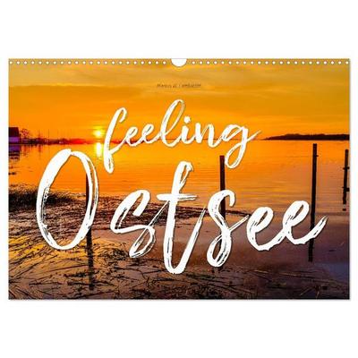 feeling Ostsee (Wandkalender 2027 DIN A3 quer), CALVENDO Monatskalender
