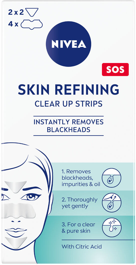 NIVEA Refining Clear-Up Strips 6 stk