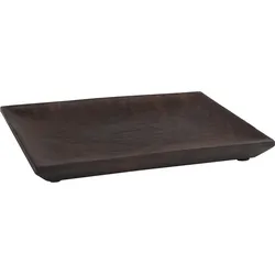 Ebony Dekoratives Tablett