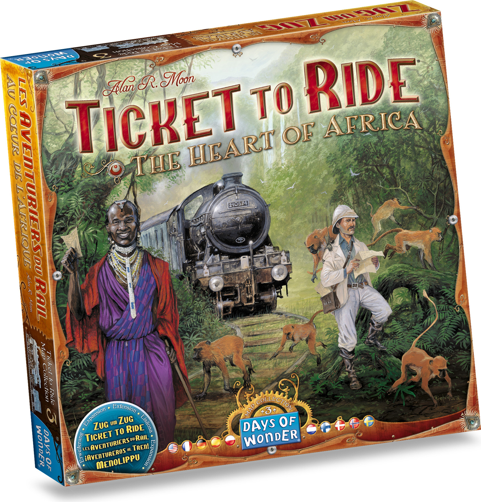 Asmodee AVE13 Strategisch Bordspel voor spelers vanaf 8 jaar