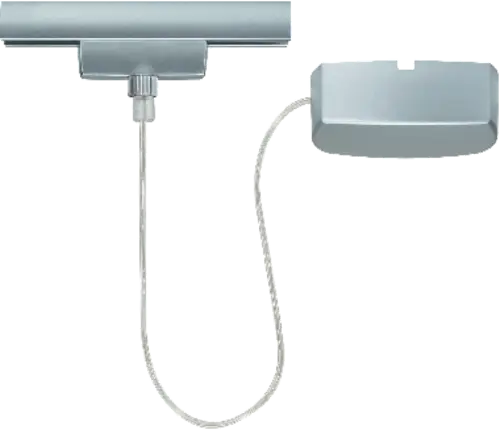 Paulmann 96831 Hochvolt-Schienensystem-Komponente Einspeiser Chrom (matt)