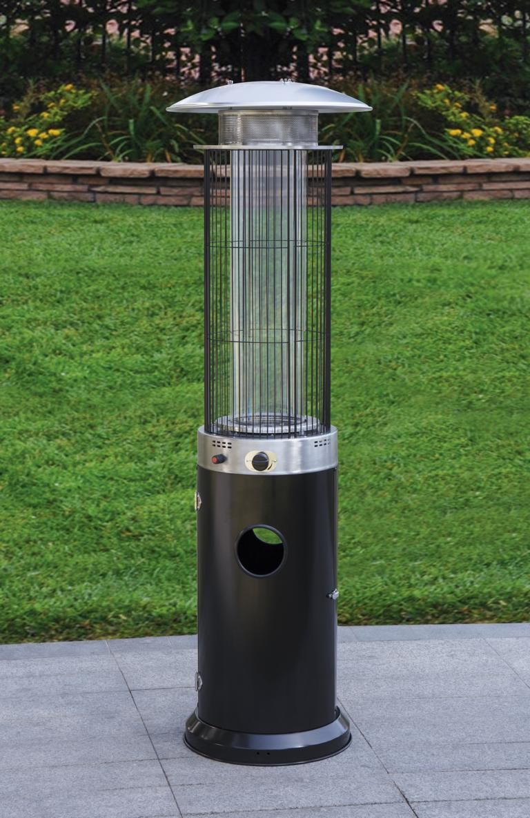 TEPRO Terrassenfeuer Ventura Heizpyramide, Ø 53 cm, 15 kW 16960011