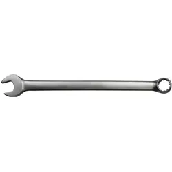 SW-Stahl, Schraubenschlüssel, 00835L-30 Gabelringschlüssel 30mm extra lang I Maulschlüssel 30 mm I Ringschraubenschlüssel (30 mm)