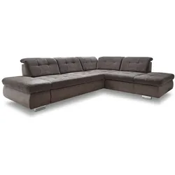 ComfortPlan Ecksofa Sherman Stoff Anthrazit / Slate