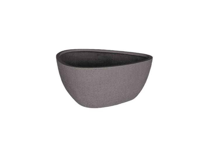 Hochwertiger In- & Outdoor Blumentopf „Ruvido Organic“, verschiedene Grössen Taupe Luca Lifestyle