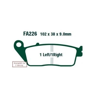 EBC Brakes Bremsbelagsatz FA226HH Bremsbeläge,Bremsklötze,Bremssteine,Bremsbeläge & Bremsbelagsatz,Bremsklötze & Bremsbelagsatz