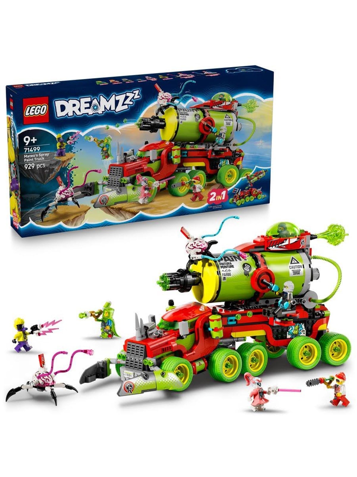 LEGO DREAMZzz 71499 Mateos Sprühdosen-Truck