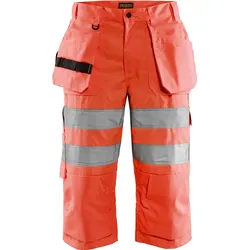 Warnschutz Handwerker Piratenhose "1539" - C64 - Rot