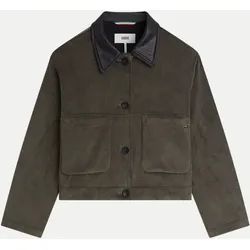 Kurzjacke CILEDO_L mit Hemdkragen Braun 38