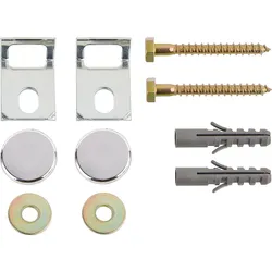 Urinal-Befestigungs-Set Geberit mit Abdeckkappen verchromt Kerafix