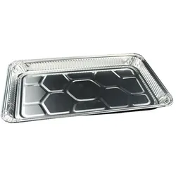 50 Rechteckige Aluschalen 1/1 GN 45mm tief 5200ml - Ideal für Catering, Partys
