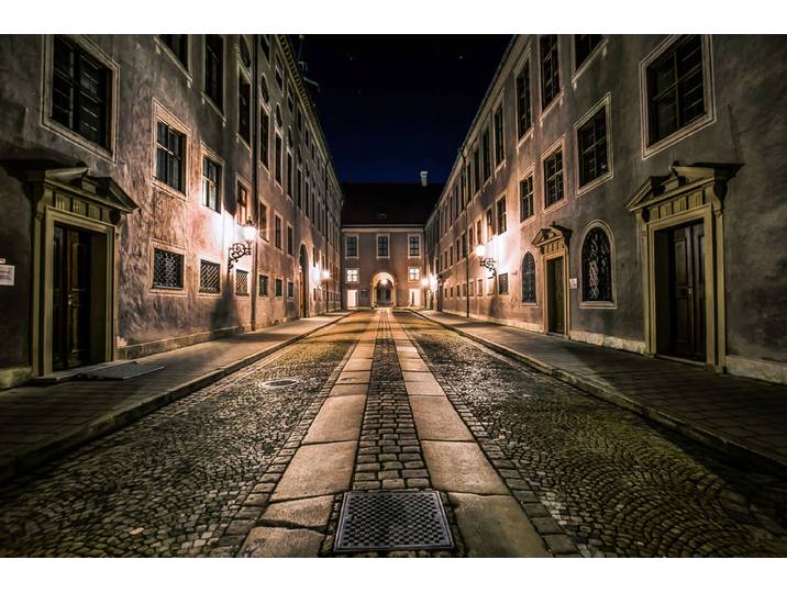 Fototapete PAPERMOON Strasse , bunt, B:1,5m L:1,11m, Vlies, Tapeten, Fototapete