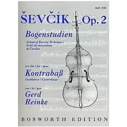 Schule der Bogentechnik op.2 für Kontrabass, Fachbücher von Otokar Sevcik
