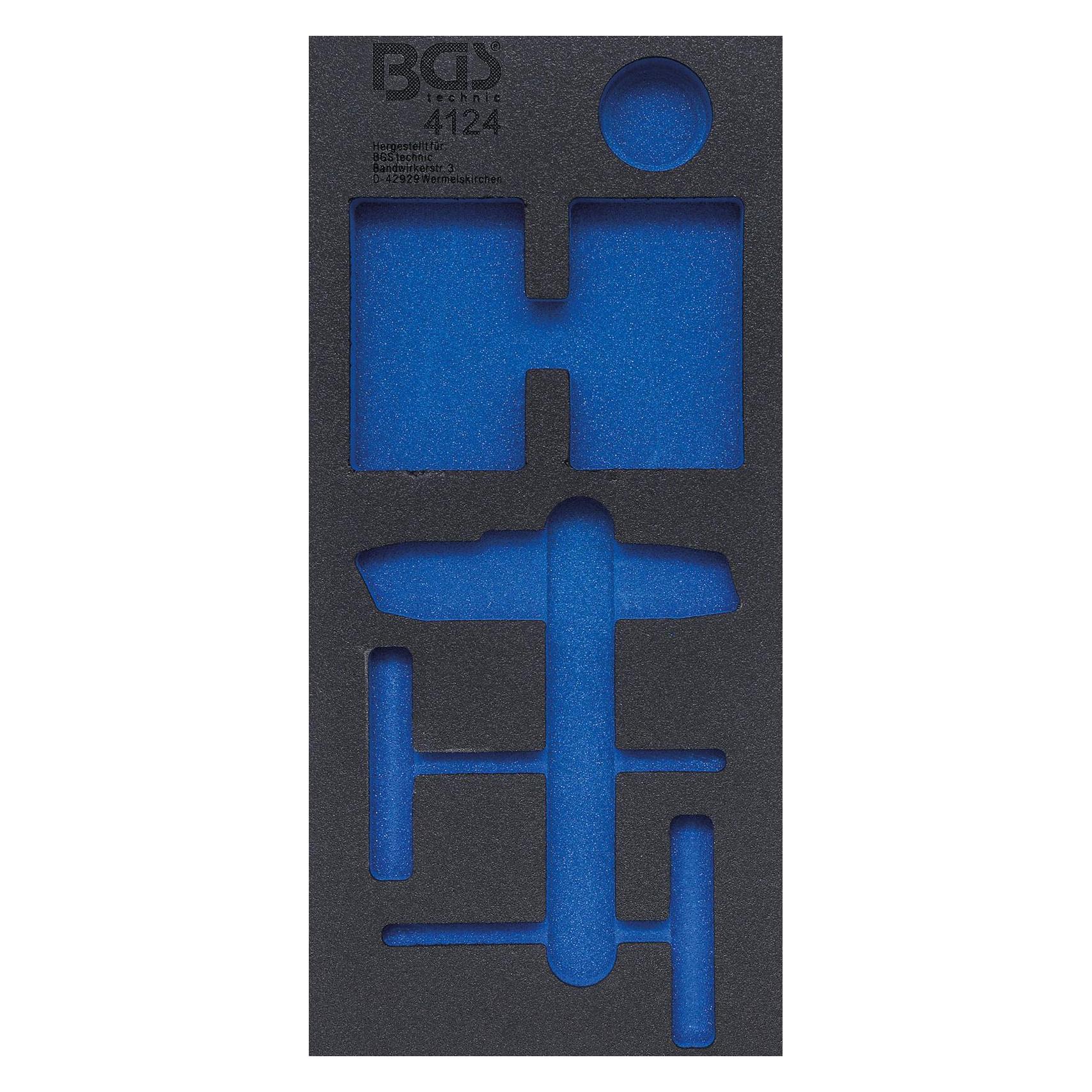 BGS Werkstattwageneinlage 1/3 leer für Art. 4124 (4124-1)