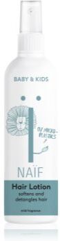 Naif Baby & Kids Hair Lotion condicionador nutritivo sem enxaguar para fácil penteado de cabelo 150 ml. Baby & Kids Hair Lotion