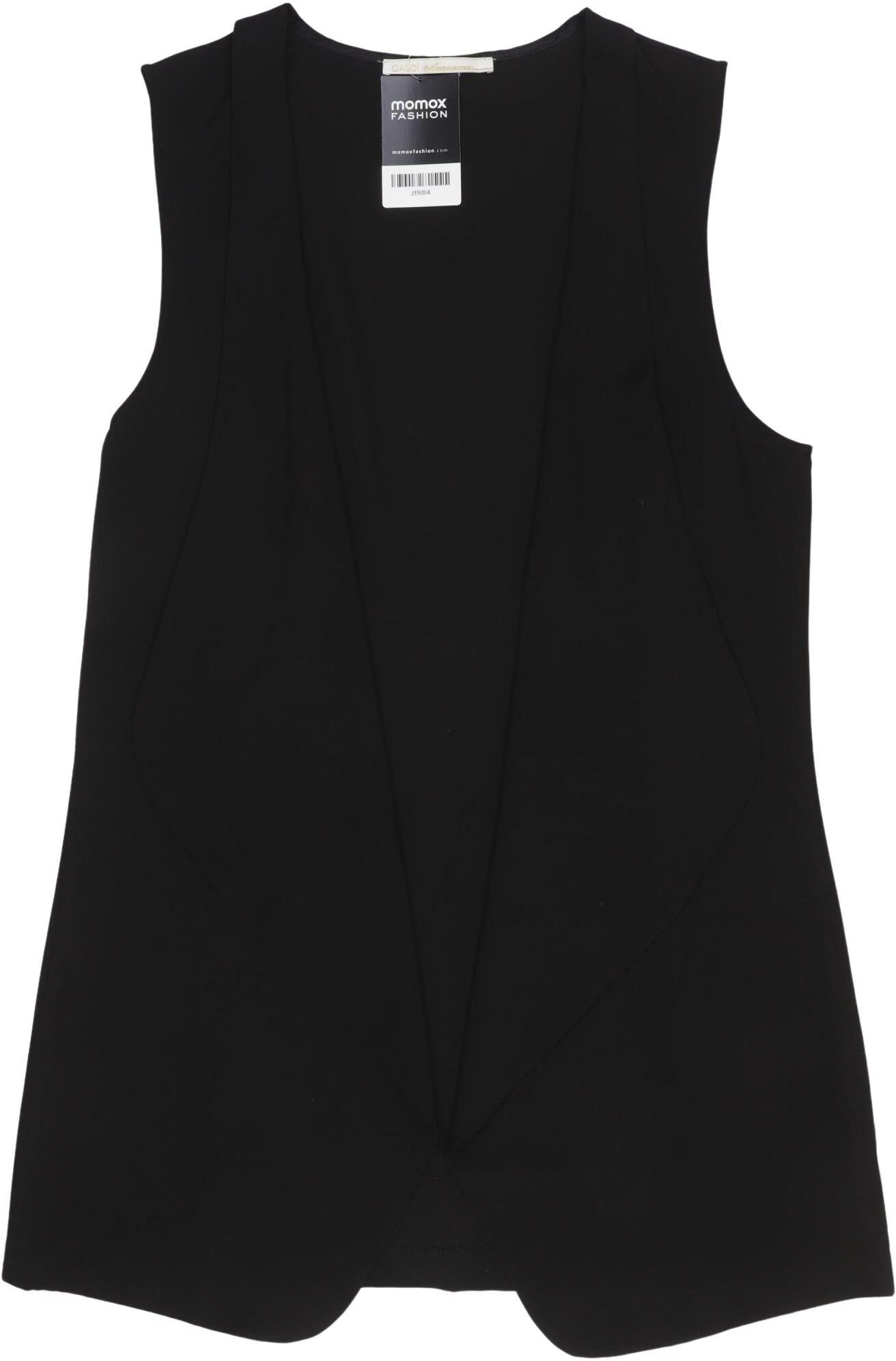 Gaudi Damen Weste, Schwarz, Gr. EU 42 (IT 48), Synthetik / Elasthan - Second Hand