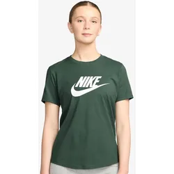 NIKE Sportswear Essentials Logo T-Shirt Damen 323 - fir/white L