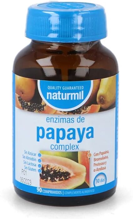 Naturmil ENZIMAS DE PAPAYA COMPLEX 90 Tabs