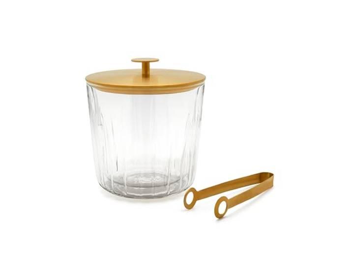 Leopold Vienna - IJsemmer dubbelwandig met deksel - Arinto 1 L glas/RVS