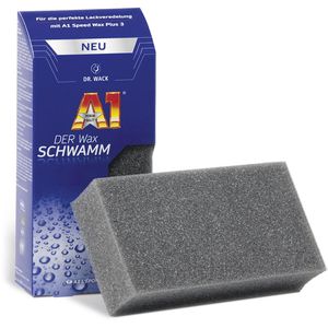 Dr.Wack Handpolierschwamm A1, 8003, Der Wax Schwamm, für Lackversiegelungen, aus Schaumstoff