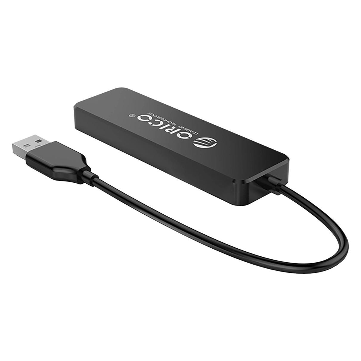 Orico Converter FL01 USB-A Hub Docking Station 4x USB-A 2.0 - Black (USB-A, 4 Ports) (185664)