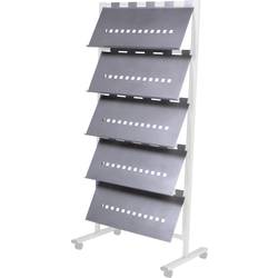 Rocada 8320 R832094 Regalboden-Set Silber 5 St. (B x H x T) 770 x 80 x 350 mm