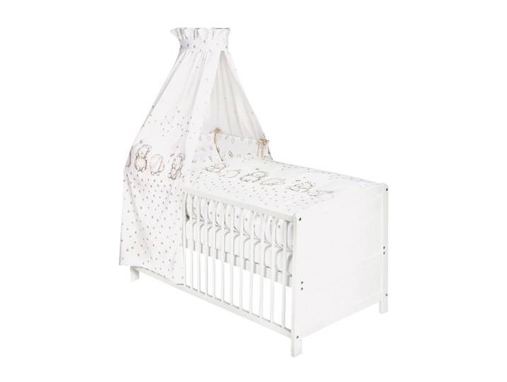 Julius Zöllner Gitterbettset Igelchen, Weiß, 3-teilig, Tier, Füllung: Polyester, 100x135 cm, Made in Germany, Oeko-Tex® Standard 100, schadstoffgeprüft, Schlafen, Babybett-Ausstattung, Gitterbettset