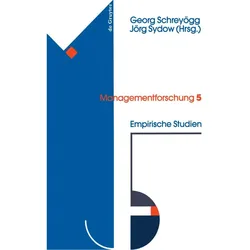 Empirische Studien, Fachbücher von Jörg Sydow, Georg Schreyögg