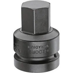 Gedore, Steckschlüssel + Stecknuss, IN K 21 24 Kraftschraubereinsatz 1" Innen-6-kant 24 mm (24 mm)