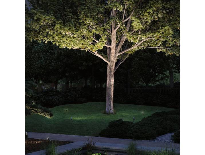 Paulmann Plug & Shine LED prikspot Radon Radon, dimbaar, alu / grijs / zink, Aluminium