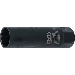 BGS Zündkerzen-Einsatz Sechskant | Antrieb Innenvierkant 10 mm (3/8"") | SW 14 mm