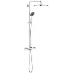 GROHE Vitalio Joy Duschsystem mit Thermostatarmatur Chrom 26400001