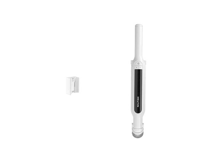 Nilfisk Spot Aspirateur À Main Sans Fil – Compact Et Puissant\, Brosse Intégrée Pour Sols\, Meubles & Voiture - Blanc
