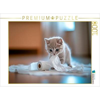 CALVENDO Puzzle Chaos kann so süß sein | 1000 Teile Lege-Größe 64x48cm Foto-Puzzle für glückliche Stunden, von , Calvendo Puzzle