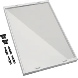 Hager Bausatz,universN,750x500mm,Klarsichtabd.