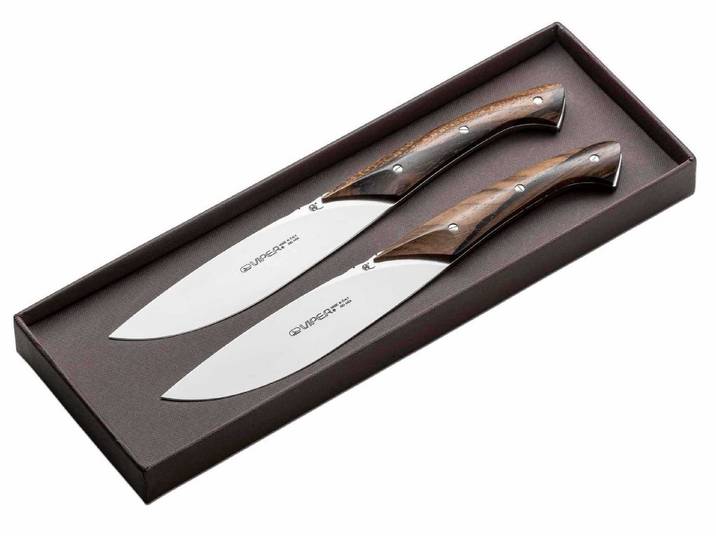 Viper Besteck-Set Viper Fiorentina Zirikote Steakmesser Set Made in Italy